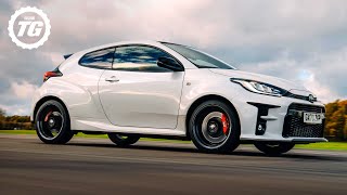 FIRST DRIVE Toyota GR Yaris the £300pm rally car  Top Gear [upl. by Varipapa]