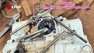 live Stream threading bike engine bolts untold tricks [upl. by Marget]