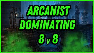 ESO PvP  Arcanist Is PERFECT For New BGs  Battleground Chronicles [upl. by Milo573]