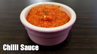 Chilli Sauce Recipe Turkish Restaurant Style [upl. by Oberg]