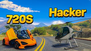 Usamos Un Hacker Y Un 720S Para Enfrentar A Un General Gta Rp [upl. by Hube]