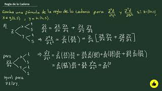 Regla Cadena para derivada de segundo orden [upl. by Garaway]