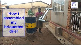 How I Assembled My Briquette Dryer [upl. by Latsyrcal]