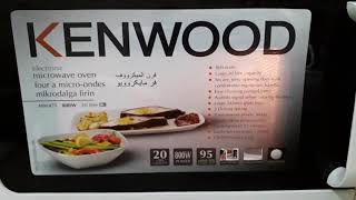 KENWOOD MW475 MİKRODALGA FIRIN Bilgi Sebili [upl. by John]