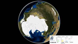 B5 Glacial and Interglacial Period Visualization [upl. by Johst]