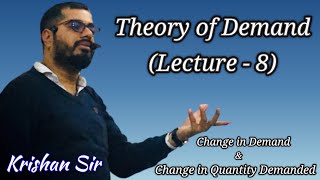 Theory of Demand  Lecture 8  CA Foundation  11th Class  BCom  BA  BBA [upl. by Gwenny]