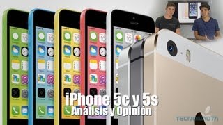 iPhone 5C y 5S Presentación Características y Análisis [upl. by Sipple]