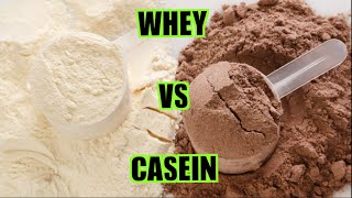 WHEY vs CASEIN Protein [upl. by Dajma527]