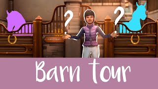 Riding Stables Barn Tour  Star Stable RRP [upl. by Torey]