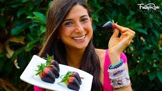 FullyRaw Chocolate Covered Strawberries [upl. by Netnilc]