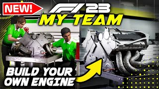 NEW Build Your Own Engine Mode in F1 23 MY TEAM CAREER S3 Investing for 2026 Feature [upl. by Naitsirhc]