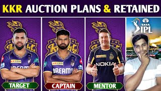 IPL 2025 KKR Squad Analysis 🤩 KKR Retention Player List  Target Player  KKR New Mentor update 🤯 [upl. by Notsruht]