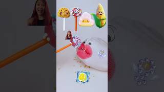 VOCÊ GOSTA DE DOCES 🍭 🍬 mukbang gabiebi shortvideo [upl. by Aihsemat995]