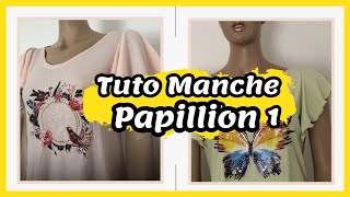 tuto couture debutants  pyjama haut manches papillon 1 [upl. by Apgar]