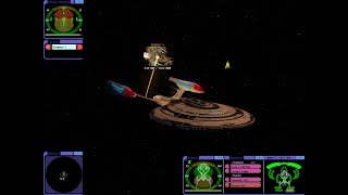 USS Arcadia vs Cardassian Gramor  Remastered v12  Star Trek Bridge Commander [upl. by Araccot]