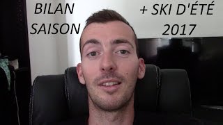 Bilan de la saison  ski dété [upl. by Ybbil]