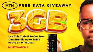 Stop Paying for Data Learn the MTN Cheat Code for Free Data 📌 [upl. by Ailemor691]