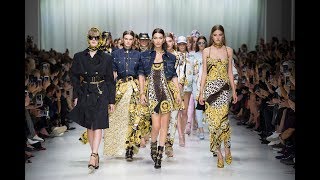 Versace Womens SpringSummer 2018  Fashion Show [upl. by Naraa]