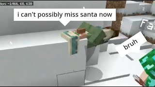 funny moments in minecraft 4 christmas [upl. by Ycul]