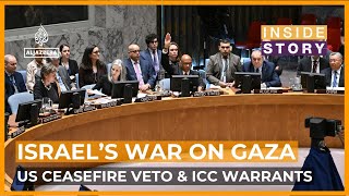 What are implications of US Gaza ceasefire veto amp ICC warrants  Inside Story [upl. by Ahtebat]