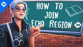 How To Join Team Echo Join a Fortnite Team [upl. by Artap]