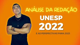 MODELO DE REDAÇÃO UNESP 2022 E AS LIÇÕES PARA 2023  Corrijame [upl. by Alyakcim]