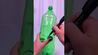 Amazing recycle cut bottle plastic growing flowers so beautiful garden diy flower [upl. by Garik828]