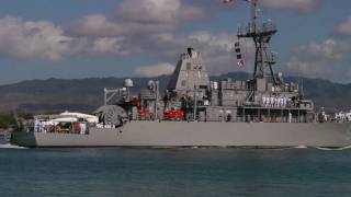 USS Devastator MCM 6 arrives at Pearl HarborHickam Hawaii for RIMPAC 2010 [upl. by Kcerb]