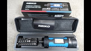 Neiko 10574A Torque Wrench Driver Set [upl. by Friedrich569]