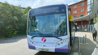 Pedal to the metal Onboard First CF ADLTB Enviro300 SN62 AKO 67742 working the 31 to Chelmsford [upl. by Nerro84]