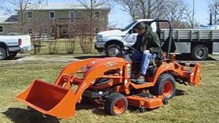 Our New Garden Tractor Kubota BX 2660 [upl. by Nnyllaf]