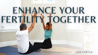 BeginnerFriendly Fertility Partner Yoga Class [upl. by Roth]