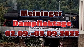 XXVI Meininger Dampfloktage [upl. by Ahsercul]