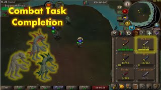 Combat Tasks  Medium Tier Gains in Old School Runescape [upl. by Glennon]