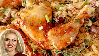 Oven Baked Chicken and Rice with Mushrooms [upl. by Wu103]