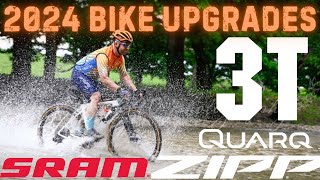 Big changes to my 2024 bike setup  3T Exploro  SRAM  Zipp [upl. by Anniroc251]