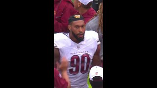 Montez Sweat with a Spectacular Sack vs Arizona Cardinals [upl. by Aviva514]