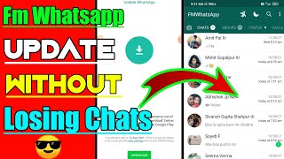 How To Update Fm WhatsappWithout Losing Chats2021 Fm Whatsapp Update Kaise Kare [upl. by Four]