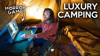 Luxury Camping amp Gaming in Cozy Forest with Anker SOLIX F3800 [upl. by Ellissa939]