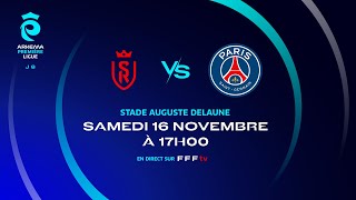 J8 I Stade de Reims vs Paris SG en replay 12 I ARKEMA Première Ligue 20242025 [upl. by Magel]