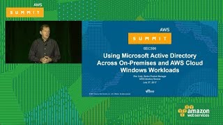 Using Microsoft Active Directory Across OnPremises and AWS Cloud Windows Workloads SEC306 [upl. by Nylahsoj857]