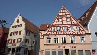 Einmal rundherum  Auf der Stadtmauer von Nördlingen  Once Around  On the city wall of Nordlingen [upl. by O'Grady62]