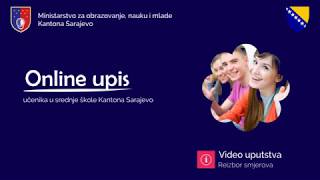 Online upis  Reizbor smjerova [upl. by Godart188]