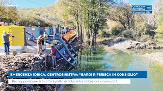 EMERGENZA IDRICA CENTROSINISTRA “BARDI RIFERISCA IN CONSIGLIO” [upl. by Artenra]