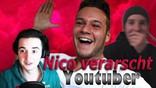 NICO VERARSCHT YOUTUBER  ich dachte schon [upl. by Wimsatt]