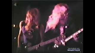 Megadeth  Live In Detroit 1986 Full Concert mG [upl. by Nwahc415]