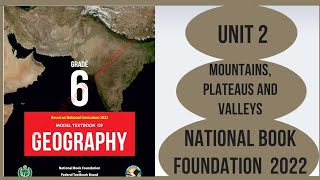 Class 6 Geography unit 2 Mountain Plateaus and valley [upl. by Aneetsirhc]