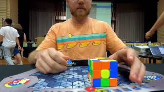 971 Official 3x3 Rubiks Cube Average  Roux Method [upl. by Yruy]