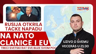 Rusija IZAZIVA NATO i EU sa Najjačim Oružjem  Uzivo u 2130h [upl. by Bess546]