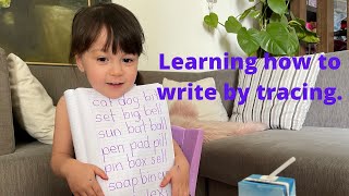 Preschool writing and learning  Toddler writing practice  Preschool homeschool Activities 2021 [upl. by Quincey]